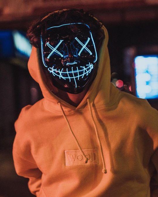 LED Purge Party Mask - Lights Up
