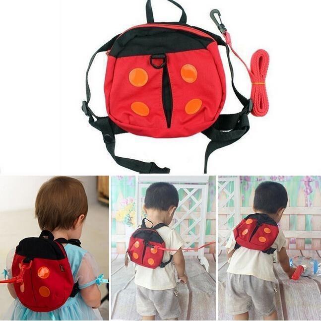 Cute Baby Backpack with Safety Harness