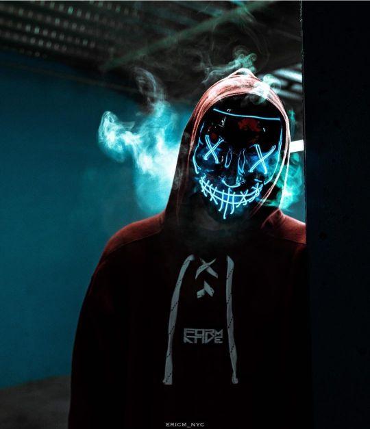 LED Purge Party Mask - Lights Up