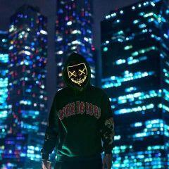 LED Purge Party Mask - Lights Up