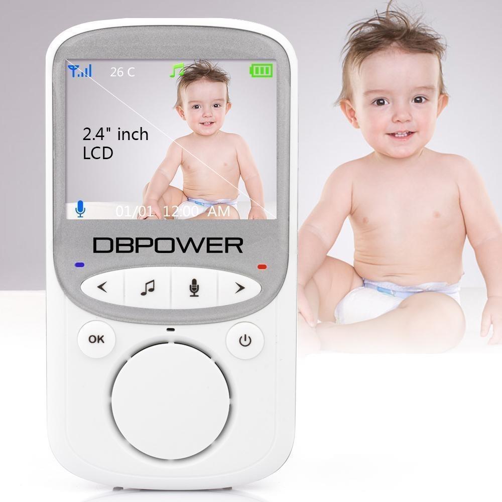 DBPOWER Wireless LCD Audio Video Baby Monitor
