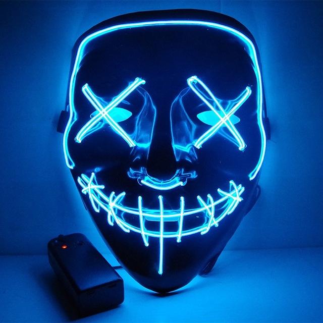 LED Purge Party Mask - Lights Up