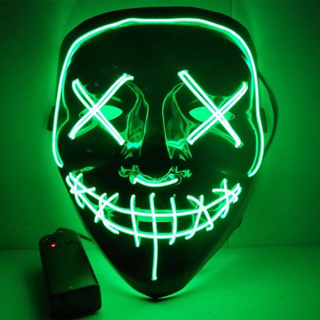 LED Purge Party Mask - Lights Up