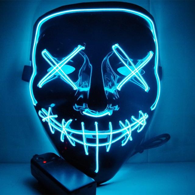 LED Purge Party Mask - Lights Up