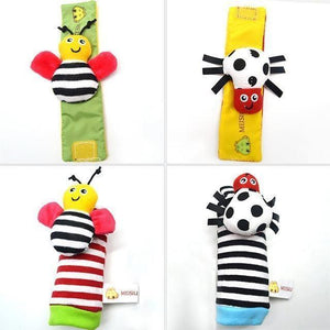Wrist & Foot Sock Rattle Toy Set