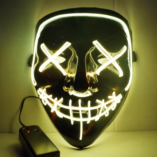 LED Purge Party Mask - Lights Up