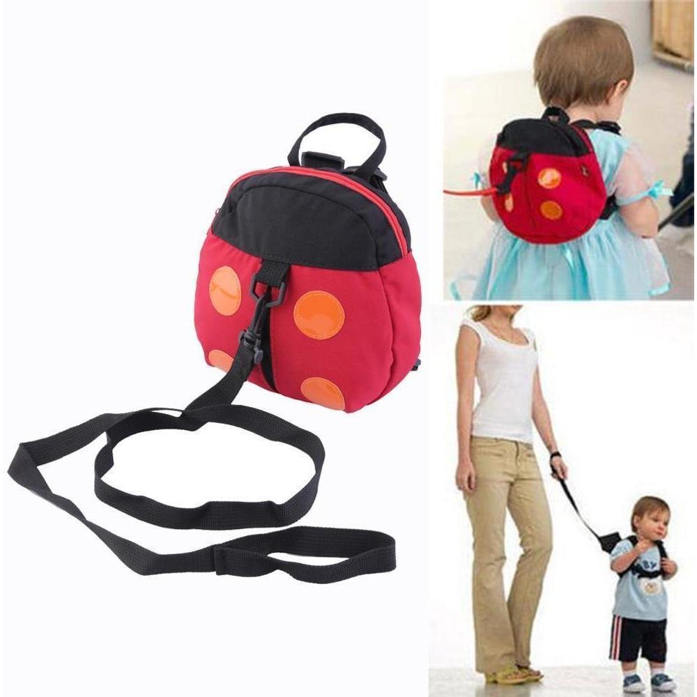 Cute Baby Backpack with Safety Harness