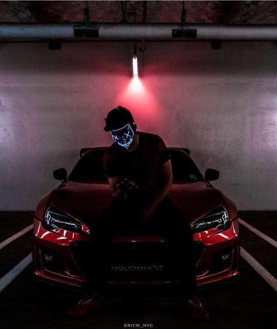 LED Purge Party Mask - Lights Up