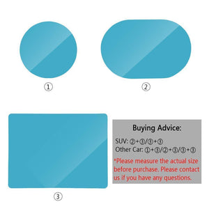 Car Rear View Waterproof Film（2Pcs）