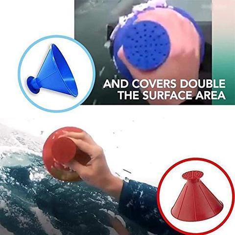 Magic Scraper™ - Round Cone Car Windshield Ice Snow Scraper