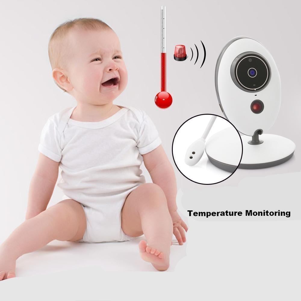 DBPOWER Wireless LCD Audio Video Baby Monitor