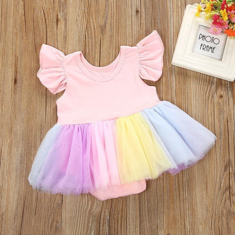 Cute Unicorn Design Tutu Dress