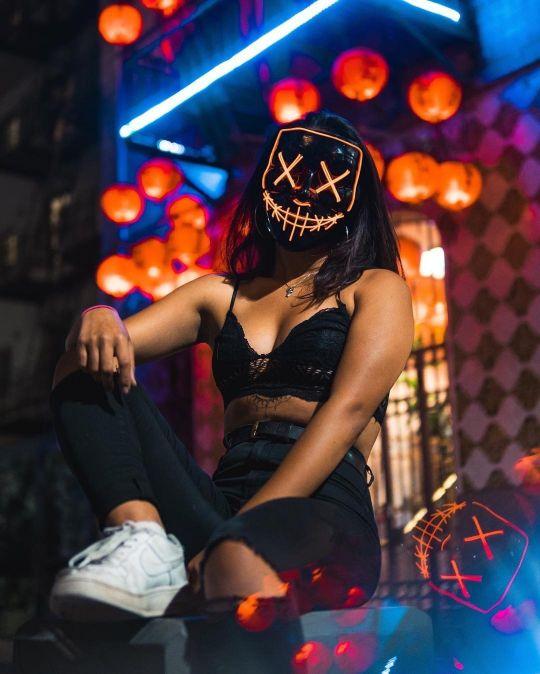 LED Purge Party Mask - Lights Up