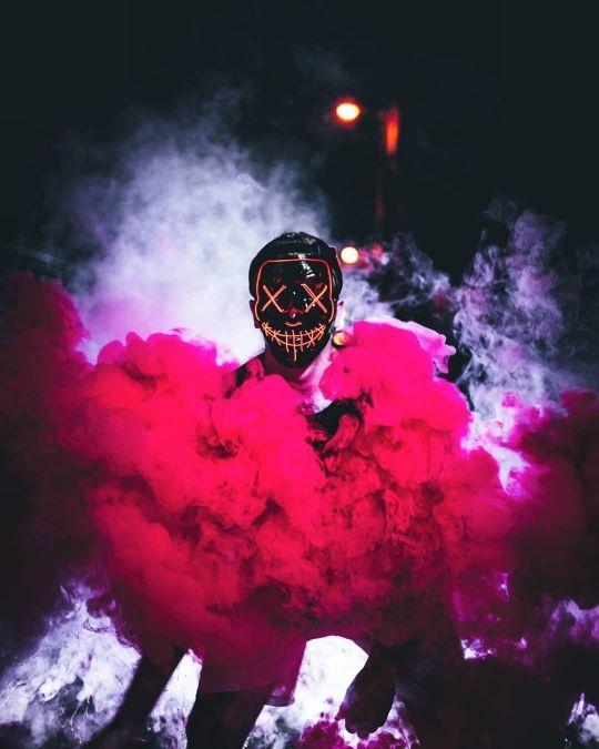 LED Purge Party Mask - Lights Up