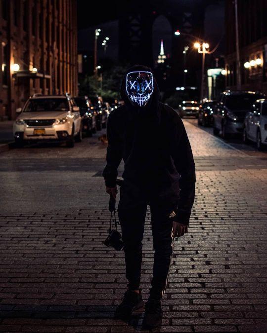 LED Purge Party Mask - Lights Up
