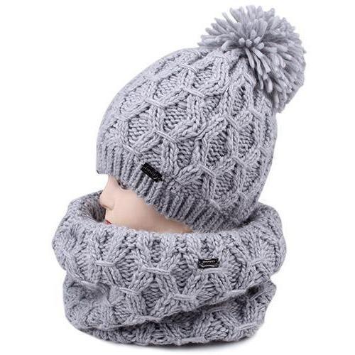 Winter Hat And Scarf Wool Set For Kids