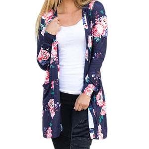 Floral summer coat kimono