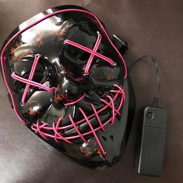 LED Purge Party Mask - Lights Up