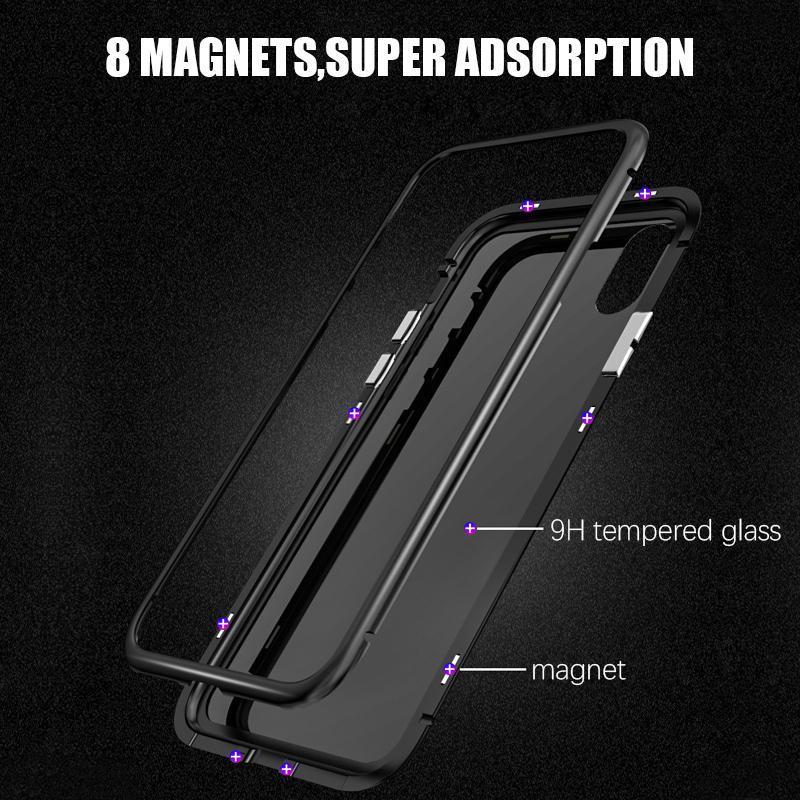 LUXURY MAGNETIC ABSORPTION METAL CASE FOR IPHONE