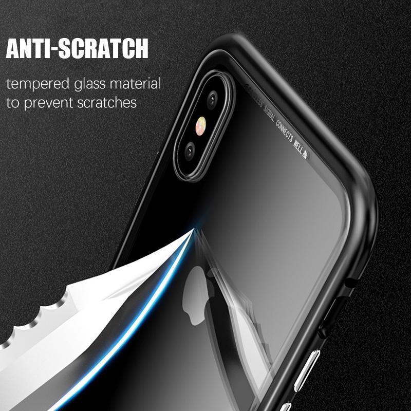 LUXURY MAGNETIC ABSORPTION METAL CASE FOR IPHONE
