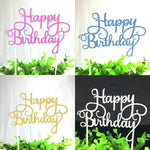 Happy Birthday Cake Flags