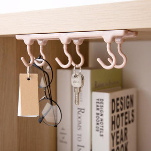 6 Hook Organizer Cupboard