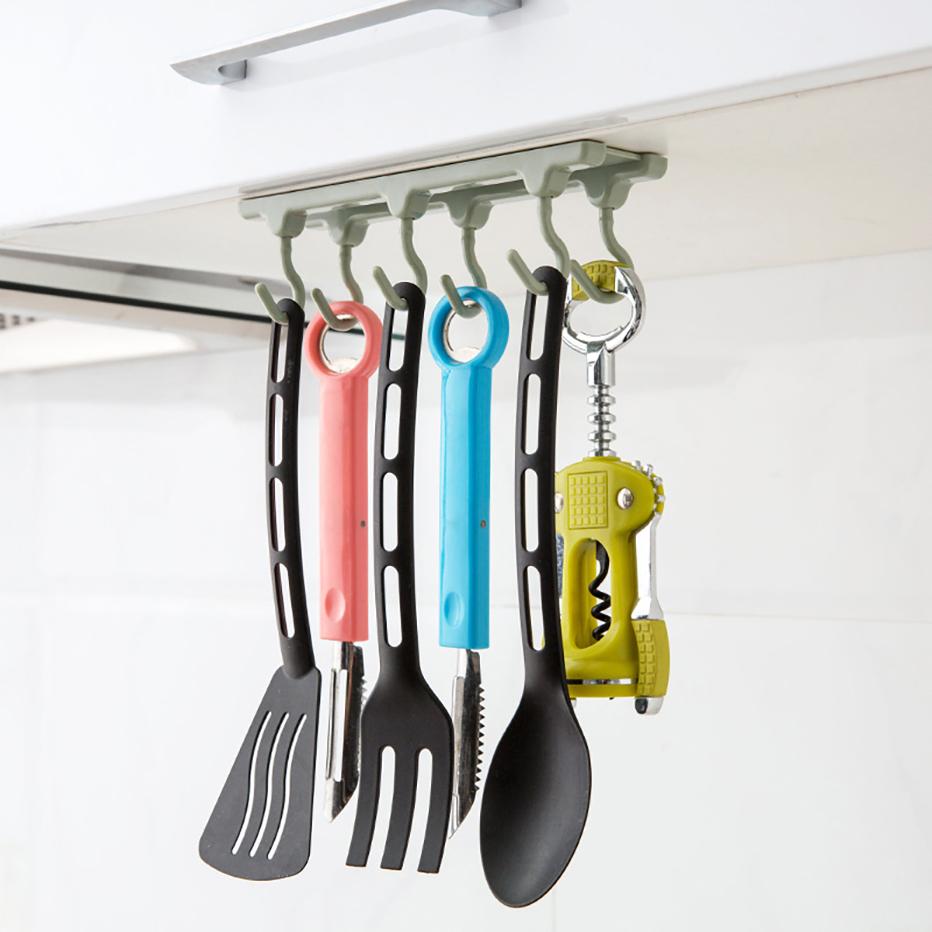 6 Hook Organizer Cupboard