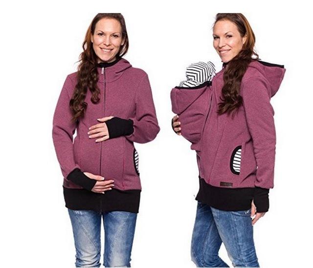 Maternity  Vest Baby Carrier Hoodie