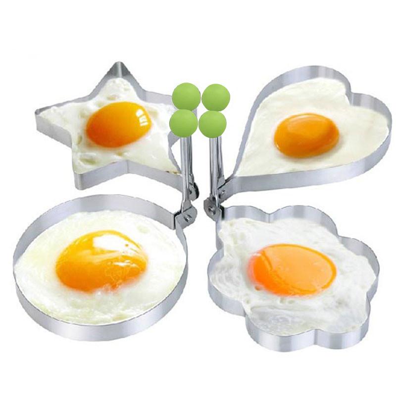 1pc Stainless Steel Egg Mold Omelette Cake Tool