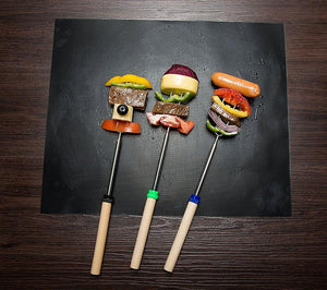 2Pcs/set Non-stick  Grill Mat Set