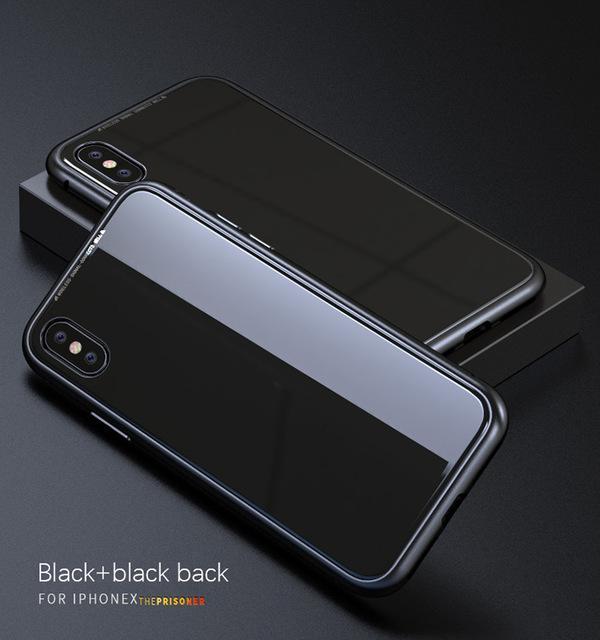 LUXURY MAGNETIC ABSORPTION METAL CASE FOR IPHONE