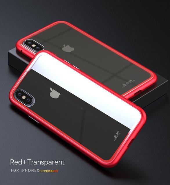 LUXURY MAGNETIC ABSORPTION METAL CASE FOR IPHONE