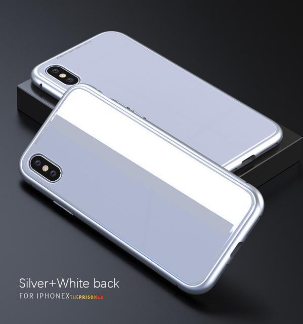 LUXURY MAGNETIC ABSORPTION METAL CASE FOR IPHONE