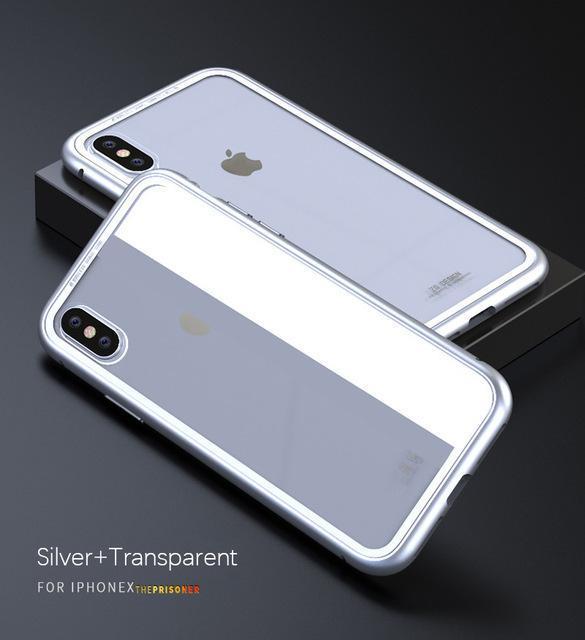 LUXURY MAGNETIC ABSORPTION METAL CASE FOR IPHONE